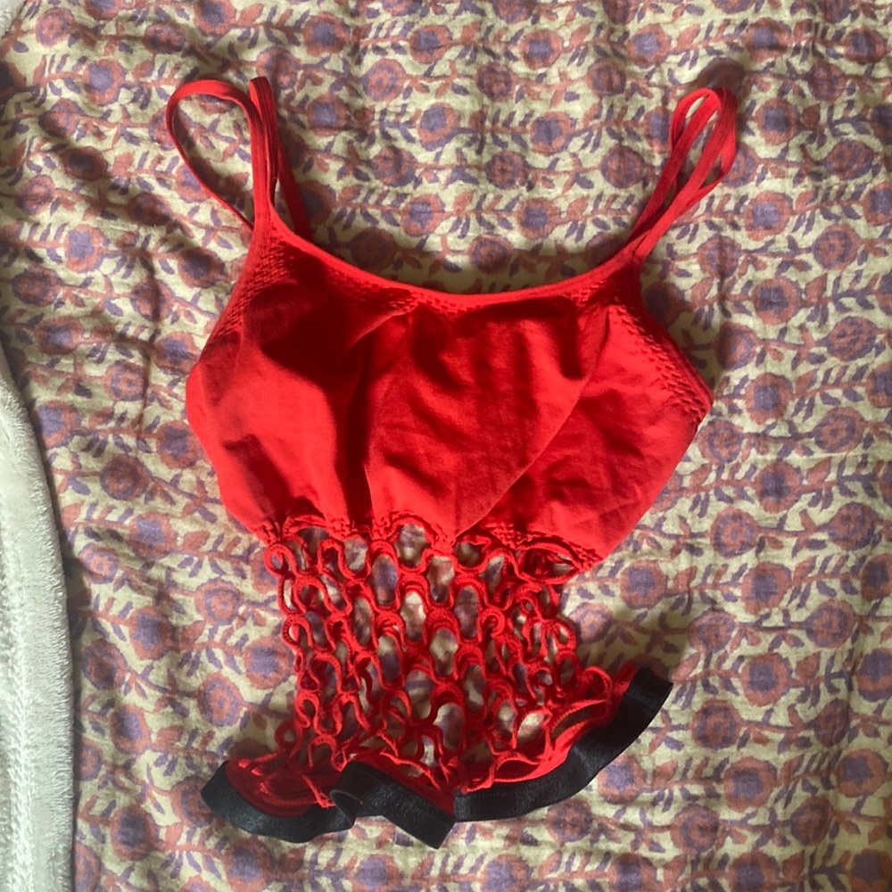 LF Emma & Sam fishnet bralette